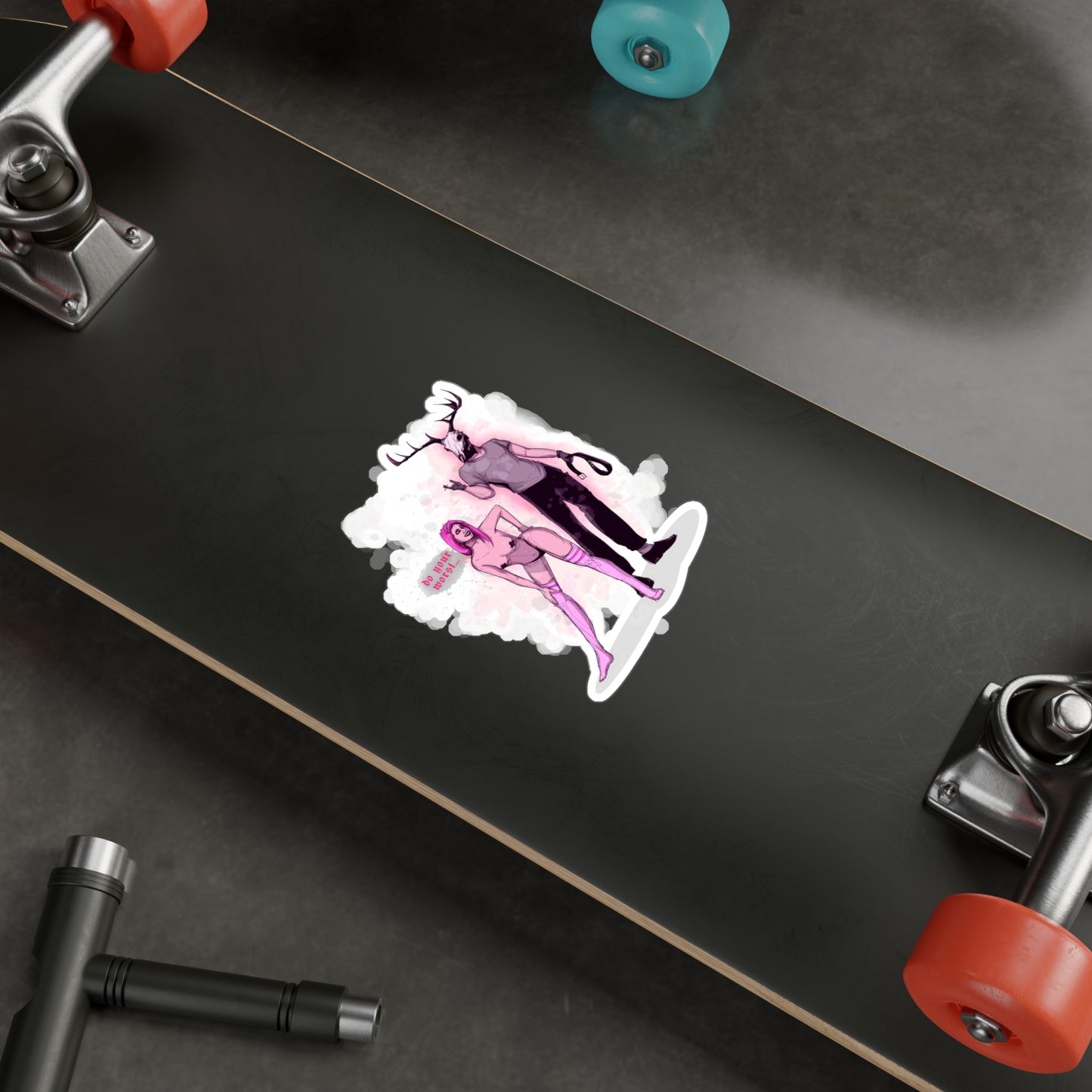 Deer Daddy Series 10: Do Your Worst Kiss-Cut Vinyl Decal