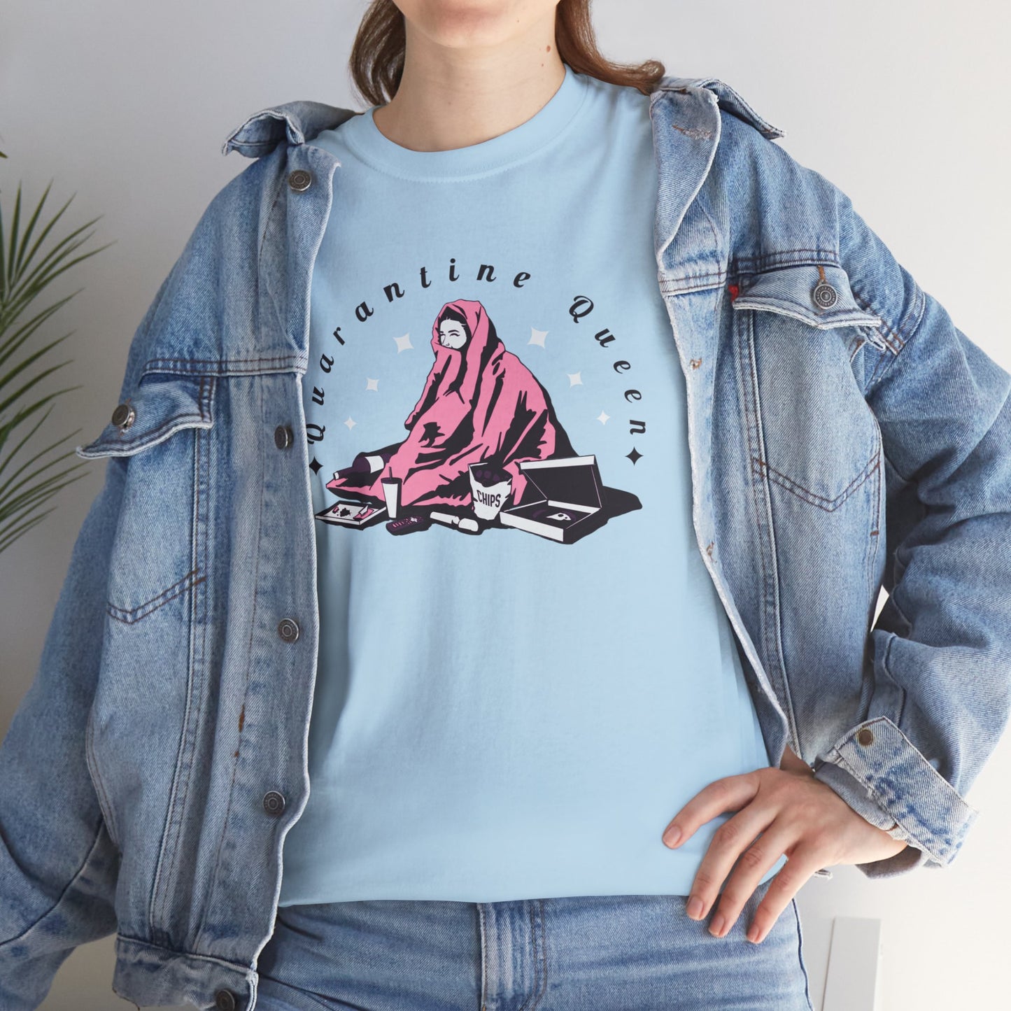 Quarantine Queen Unisex Heavy Cotton Tee