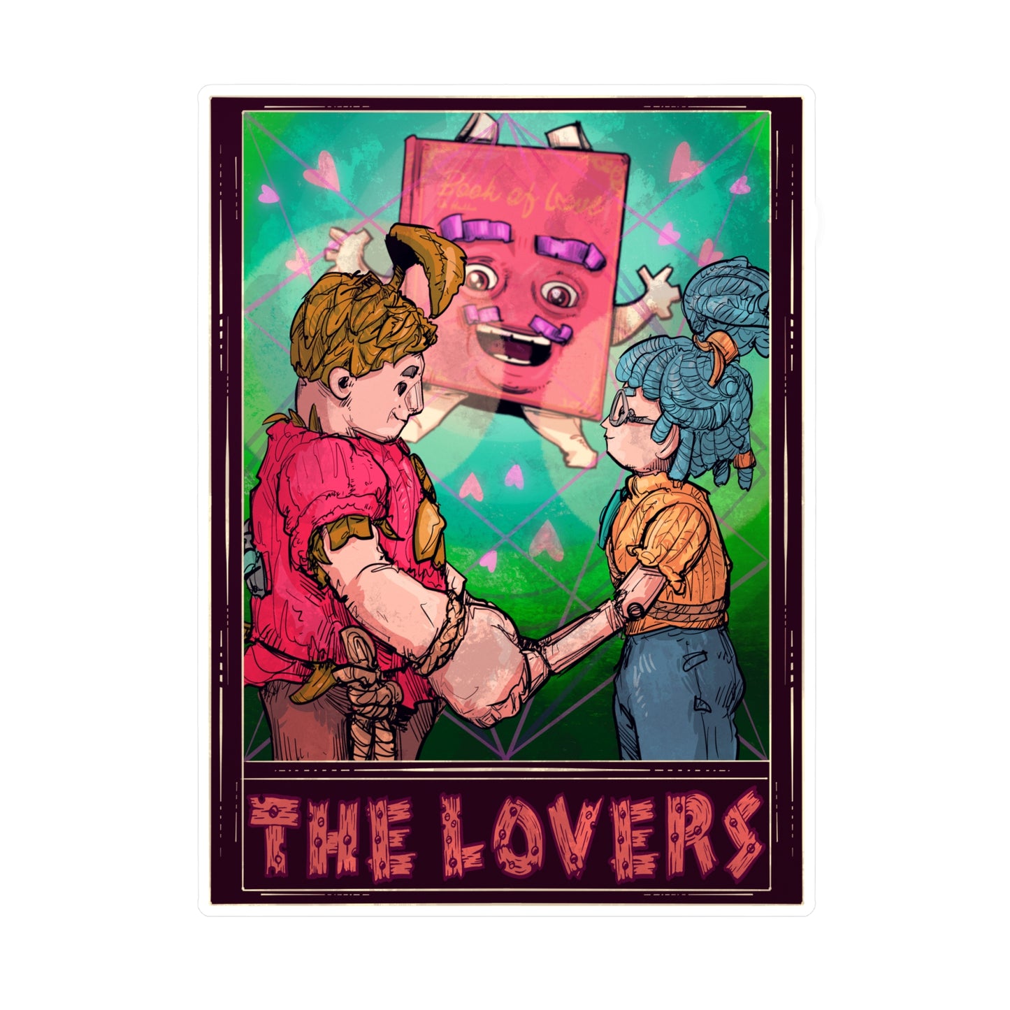 It Takes Lovers Kiss-Cut Vinyl Decal