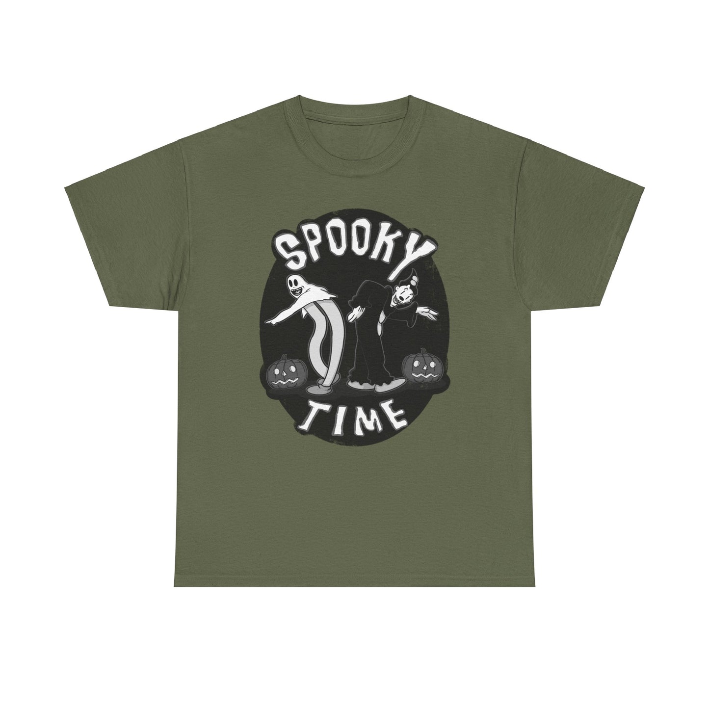 Spooky Time Unisex Heavy Cotton Tee