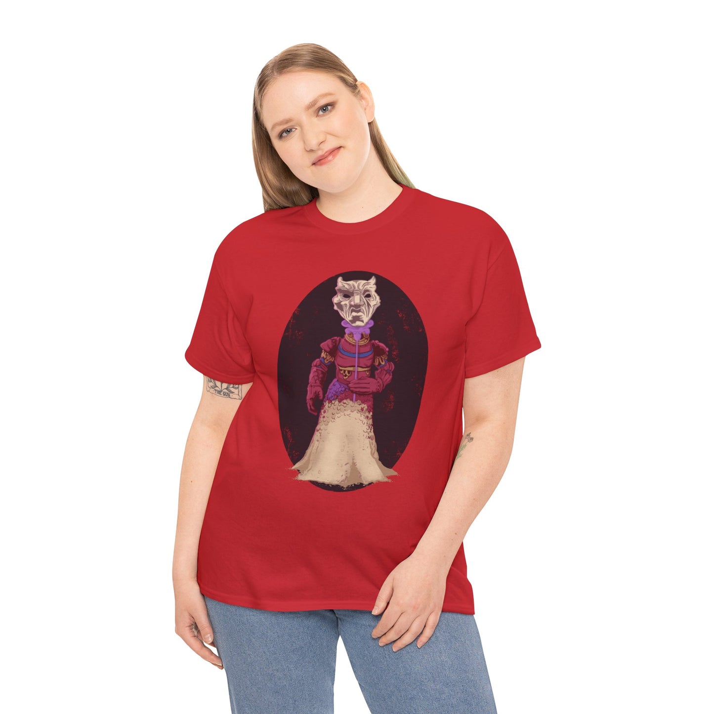 Mysterious Stranger Unisex Heavy Cotton Tee
