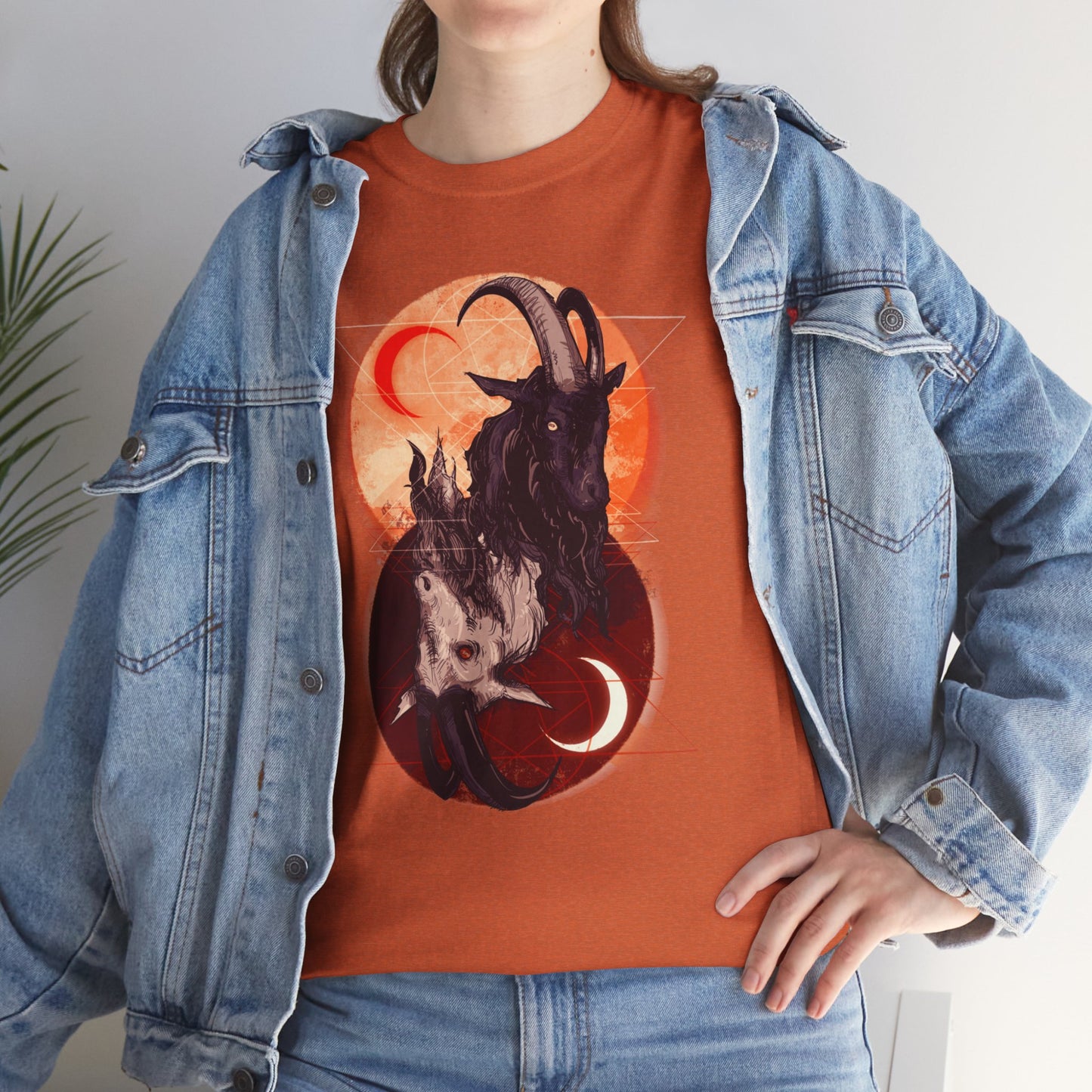 As Above So Below V Unisex Heavy Cotton Tee