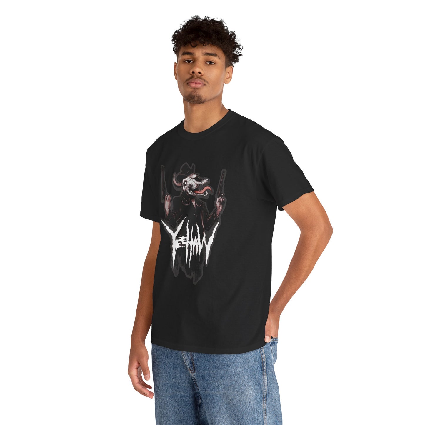 Cowboy Metal Unisex Heavy Cotton Tee