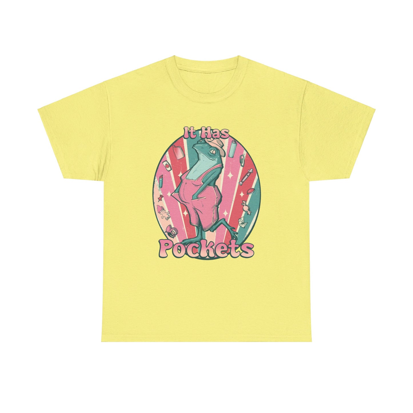 It Has Pockets Unisex Heavy Cotton Tee