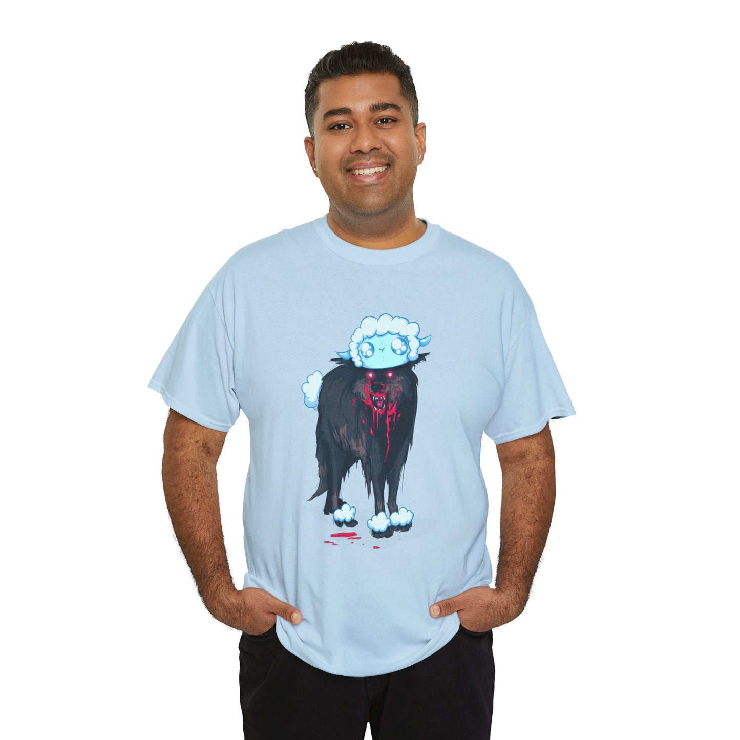 Wolf In Sheep's Clothing Unisex Heavy Cotton Tee