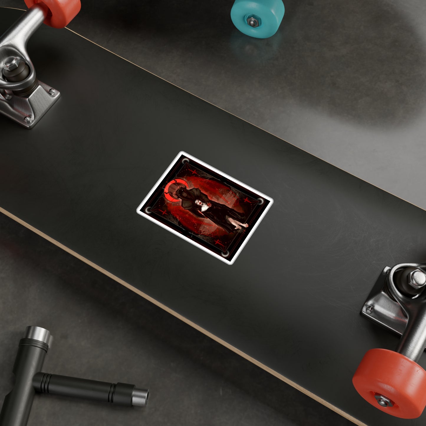 Today Satan Kiss-Cut Vinyl Decal