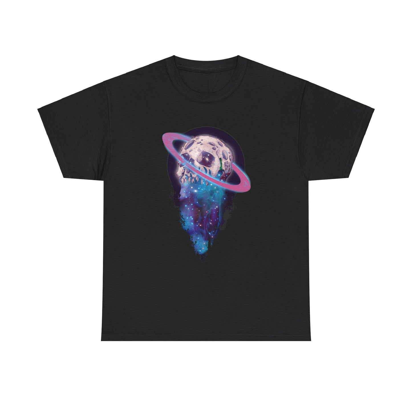 Elemental Skull Space Unisex Heavy Cotton Tee