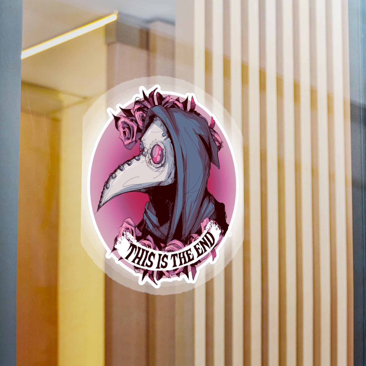 This Is The End Kiss-Cut Vinyl Decal