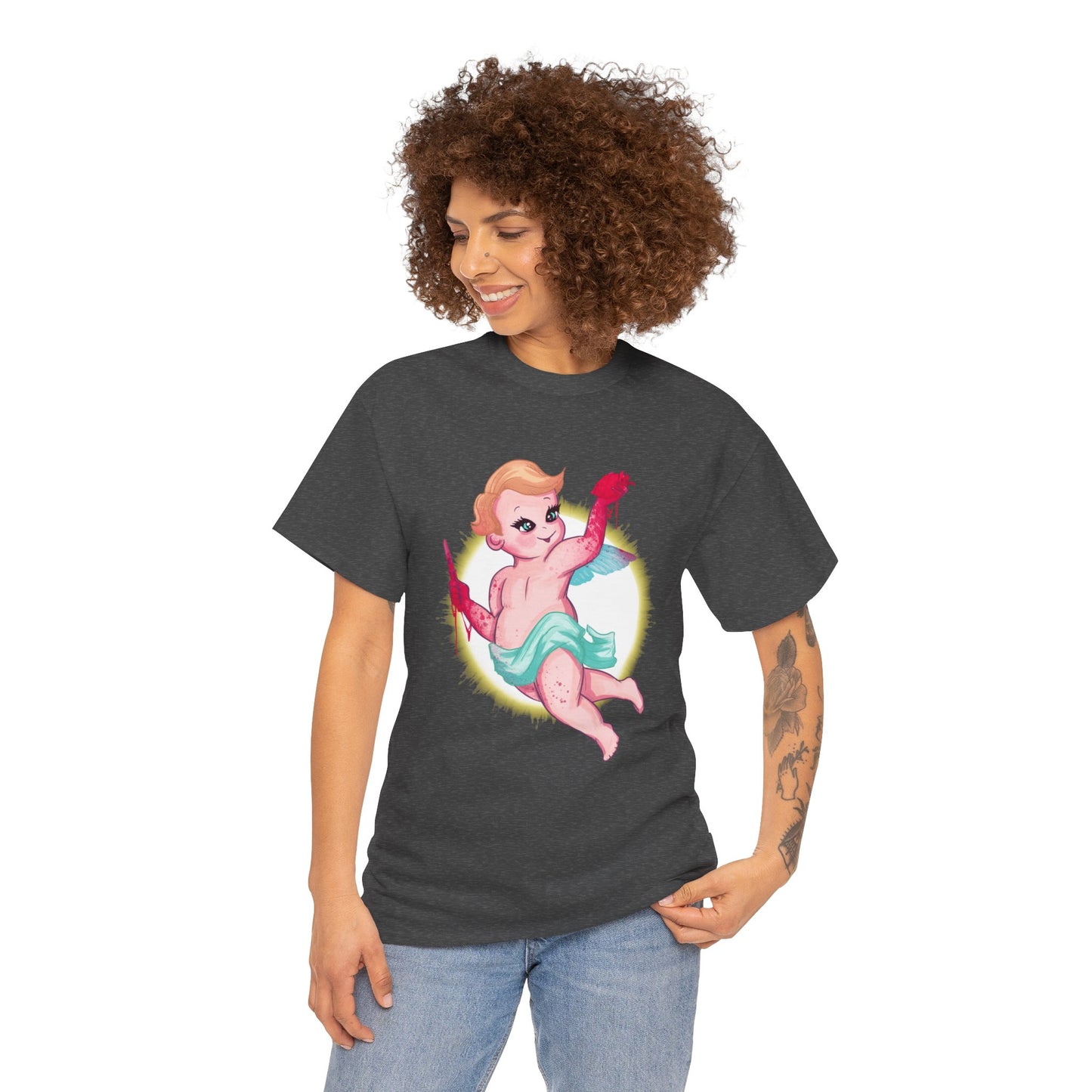 Cupid Unisex Heavy Cotton Tee
