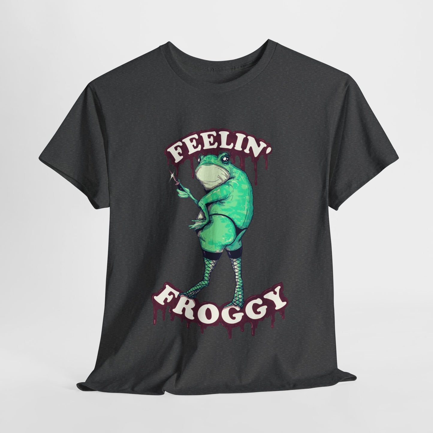 Feelin Froggy Unisex Heavy Cotton Tee