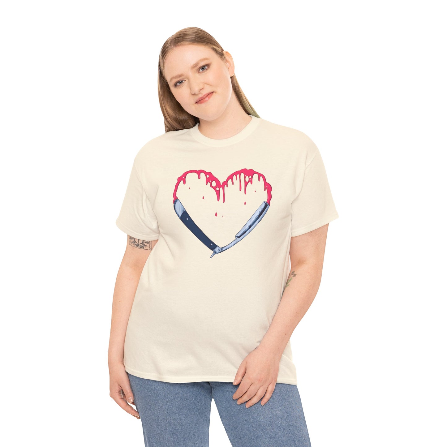 Straight Razor Unisex Heavy Cotton Tee