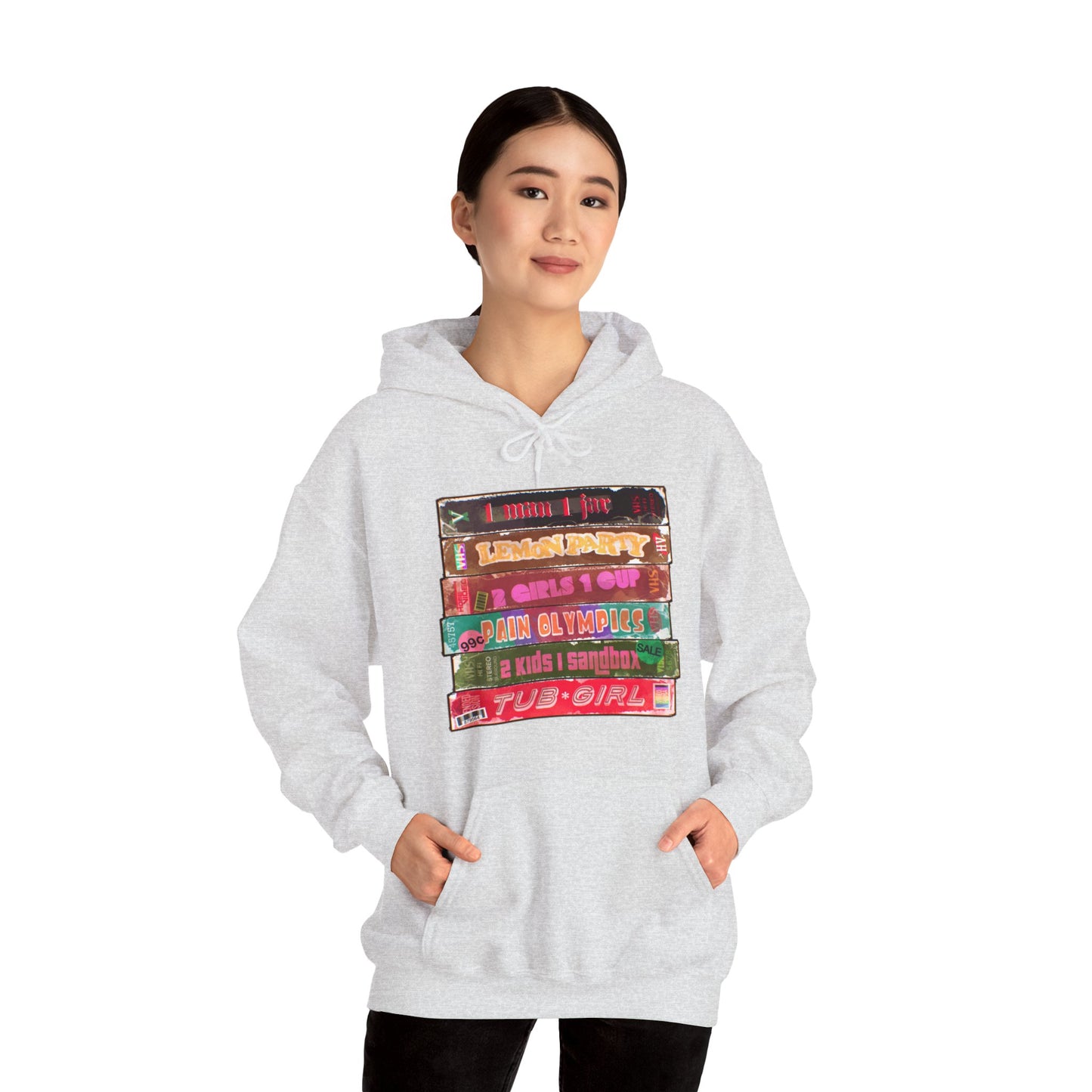 Shock VHS Unisex Heavy Blend Hooded Sweatshirt