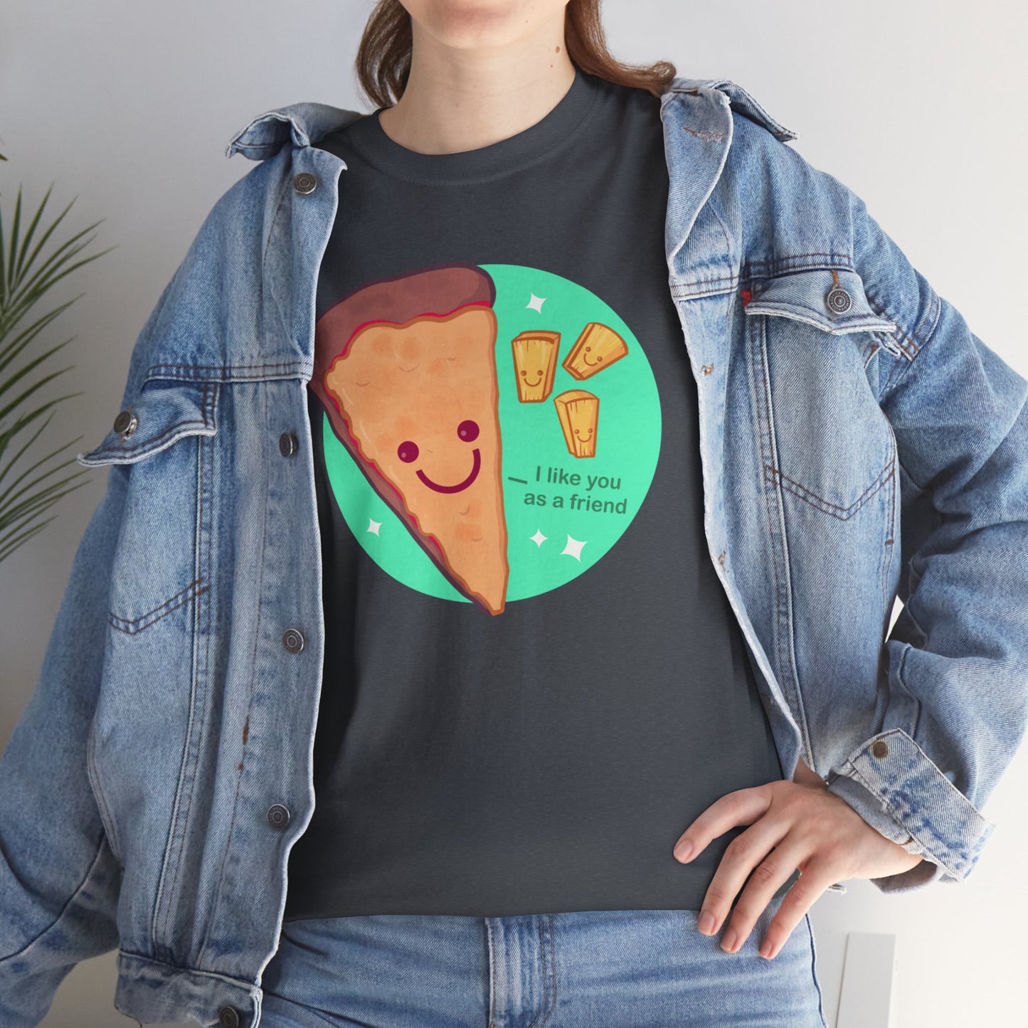 Just Friends Unisex Heavy Cotton Tee
