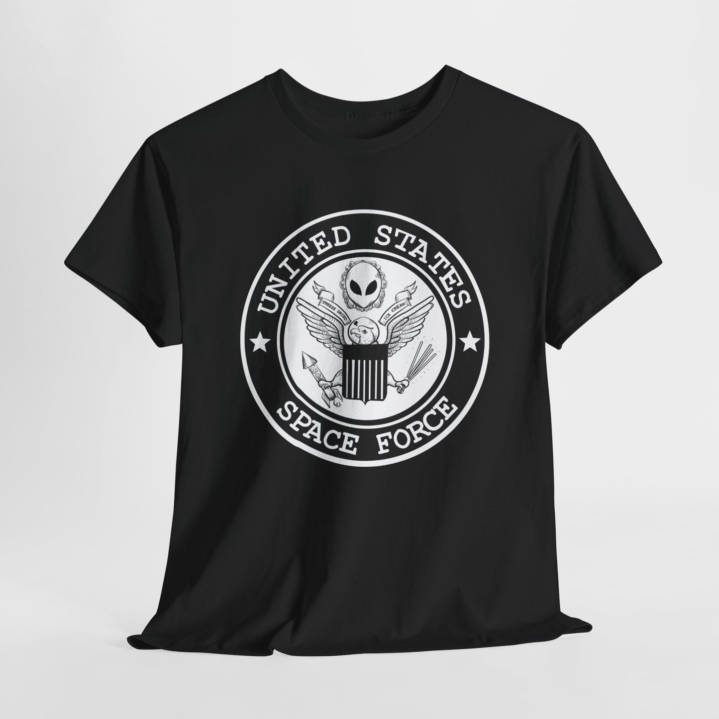 United States Space Force Unisex Heavy Cotton Tee