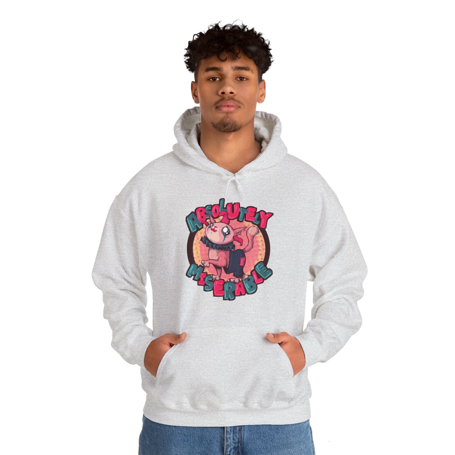 Absolutely Miserable Unisex Heavy Blend Hooded Sweatshirt