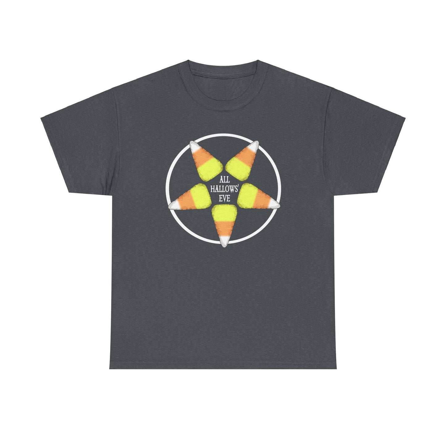 Halloween Pentagram Unisex Heavy Cotton Tee