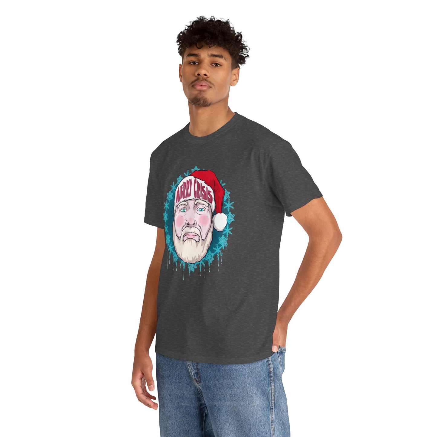 Merry Crisis Unisex Heavy Cotton Tee