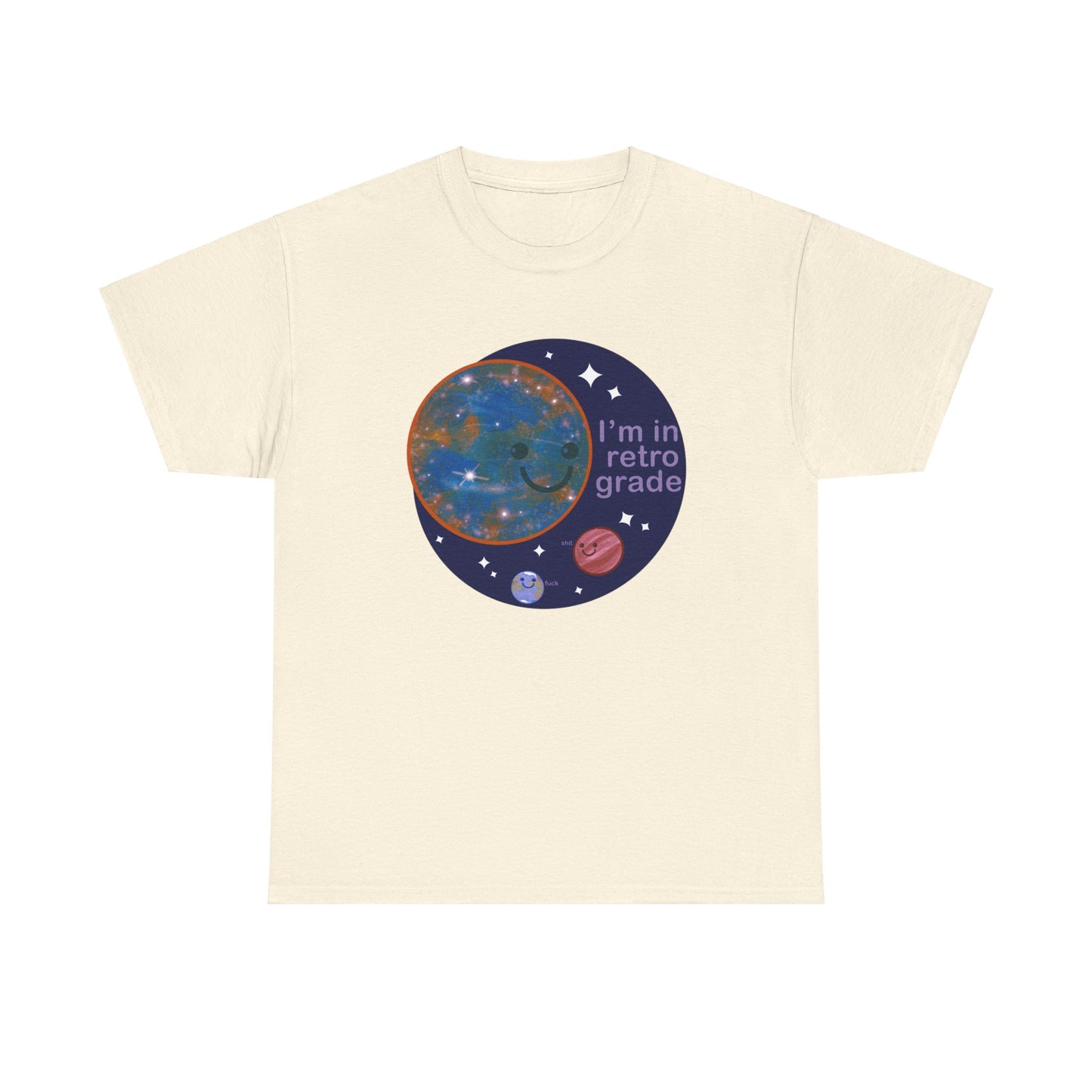 Mercury In Retrograde Unisex Heavy Cotton Tee
