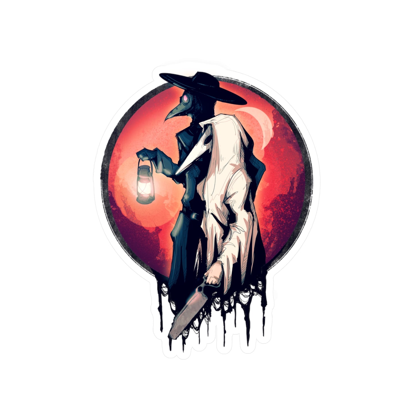 The Doctor & The Nurse Kiss-Cut Vinyl Decal