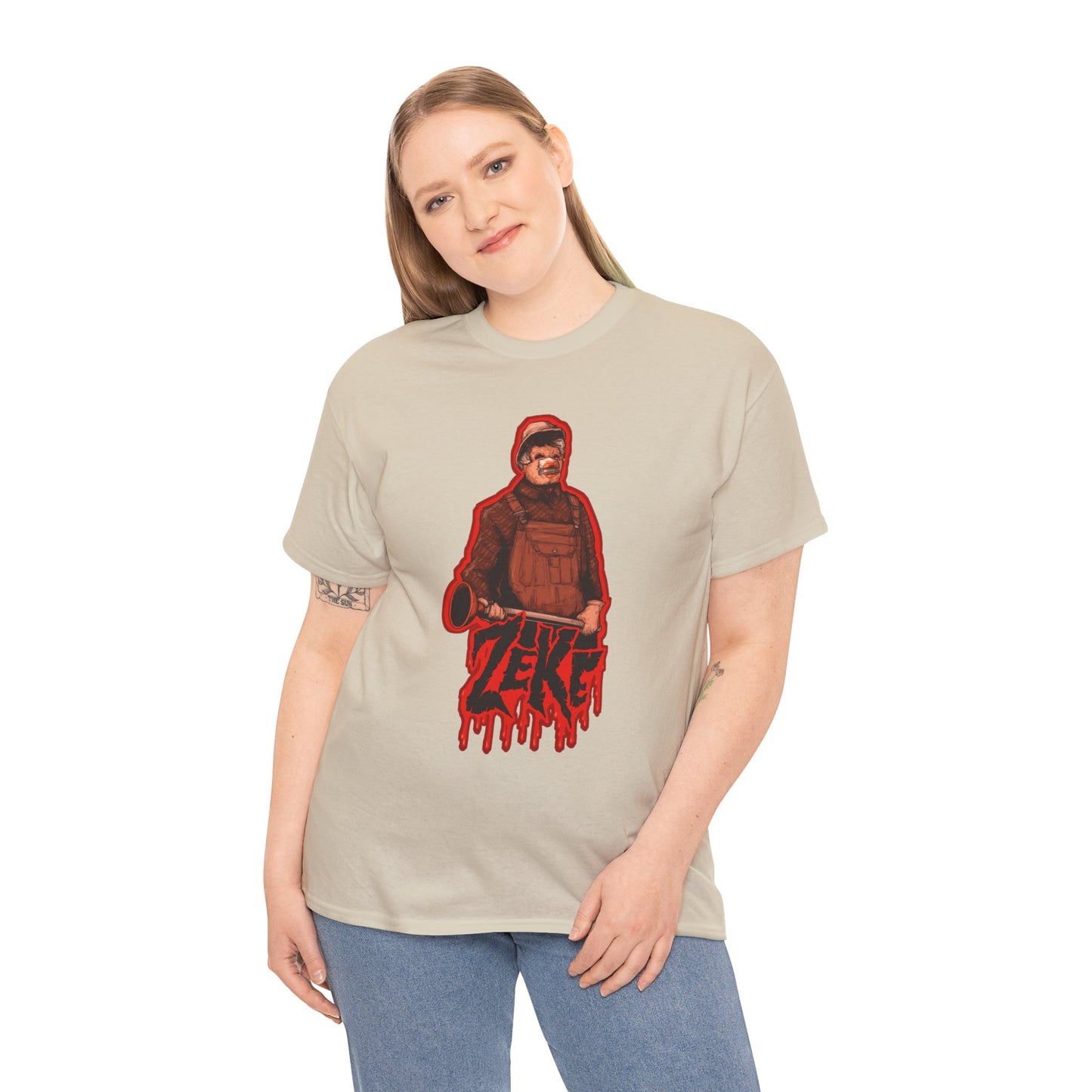 Zeke The Plumber Unisex Heavy Cotton Tee