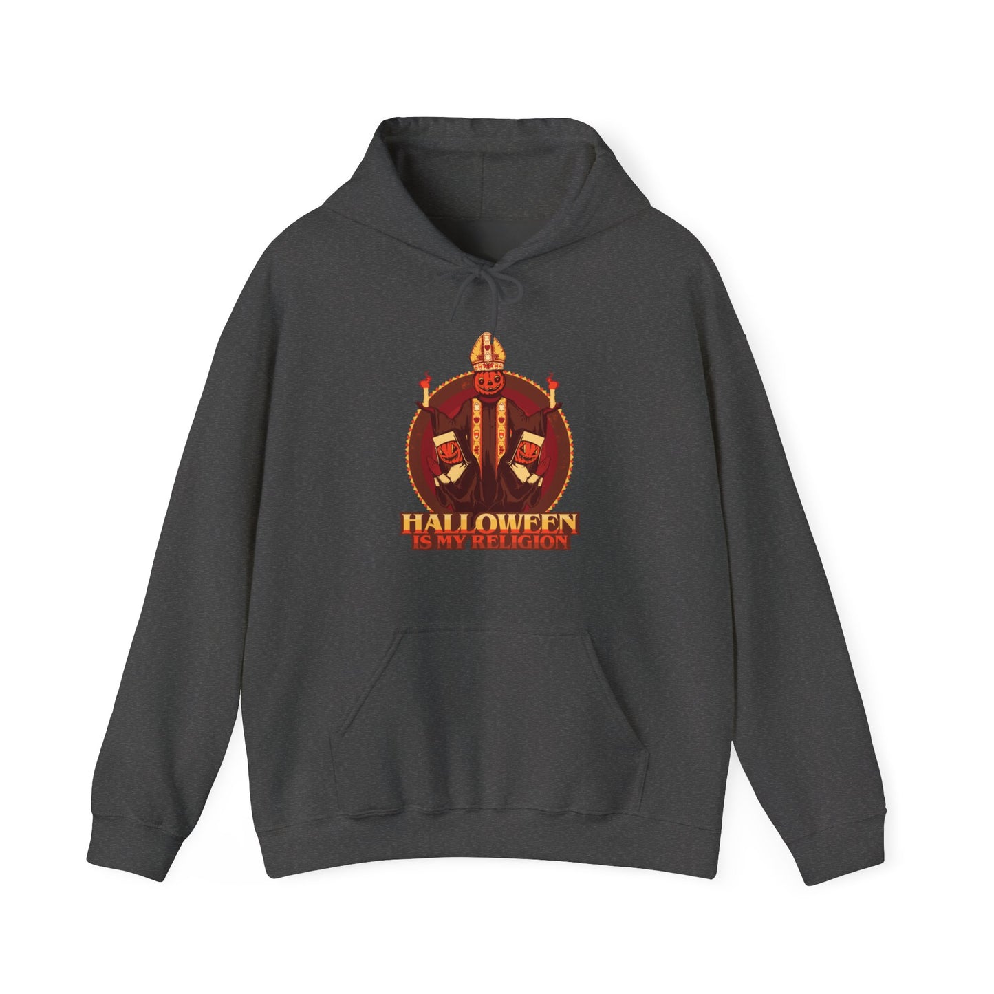 Halloween Is My Religion Unisex Heavy Blend Hooded Sweatshirt