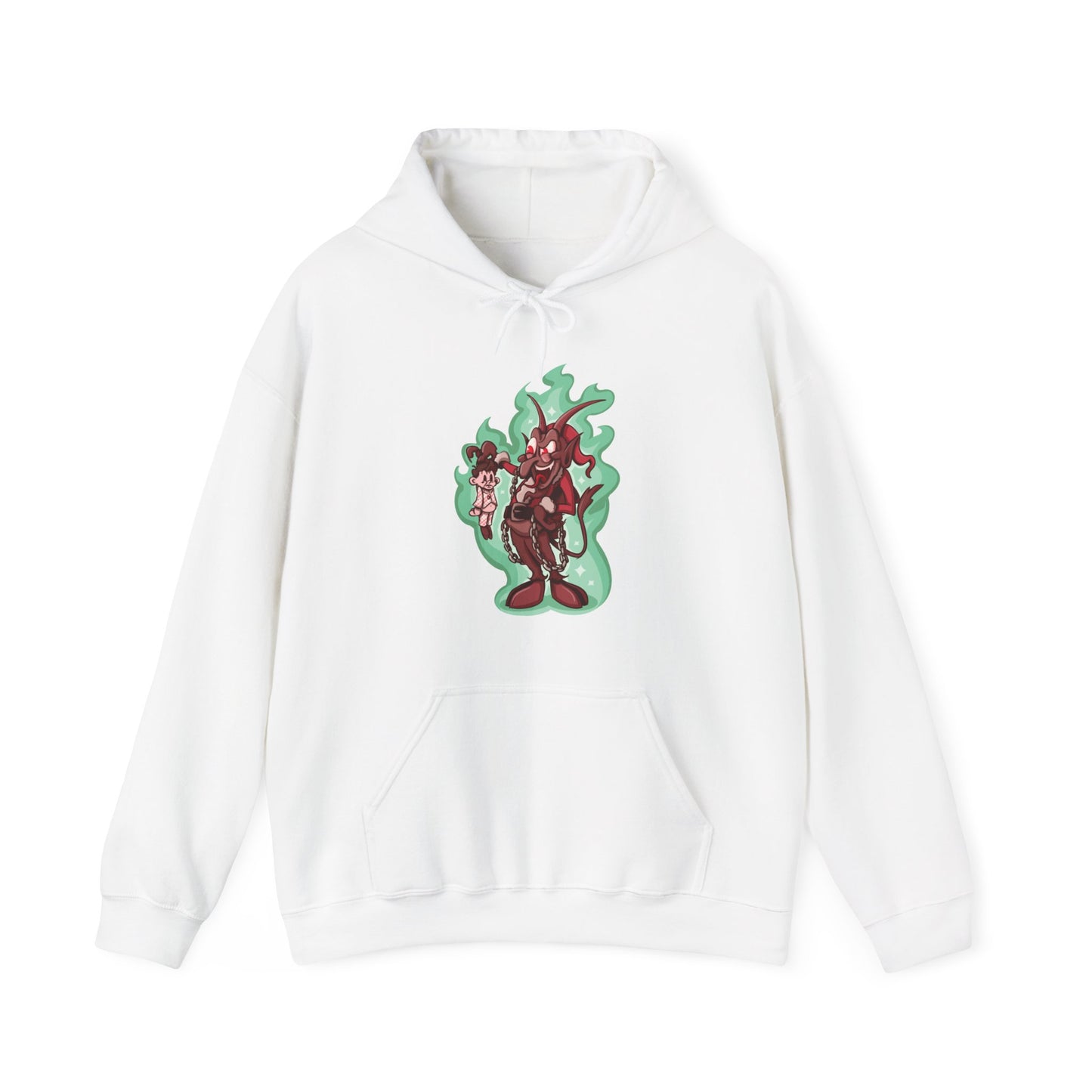 Rubber Hose Krampus Unisex Heavy Blend Hooded Sweatshirt