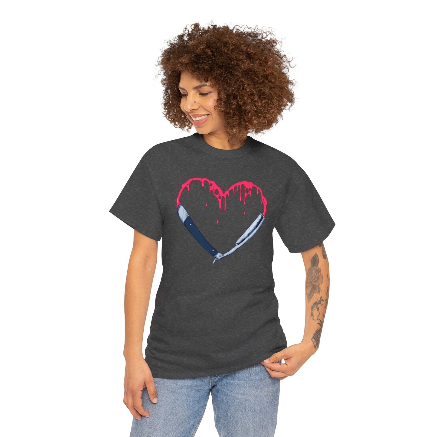 Straight Razor Unisex Heavy Cotton Tee