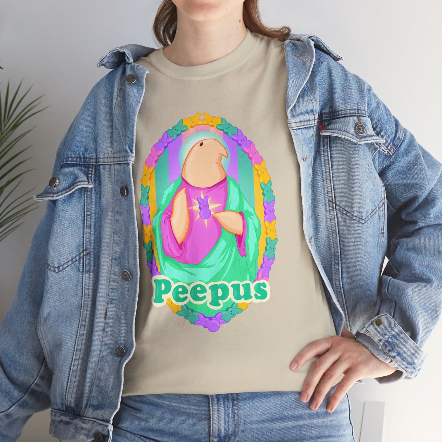Peepus Unisex Heavy Cotton Tee