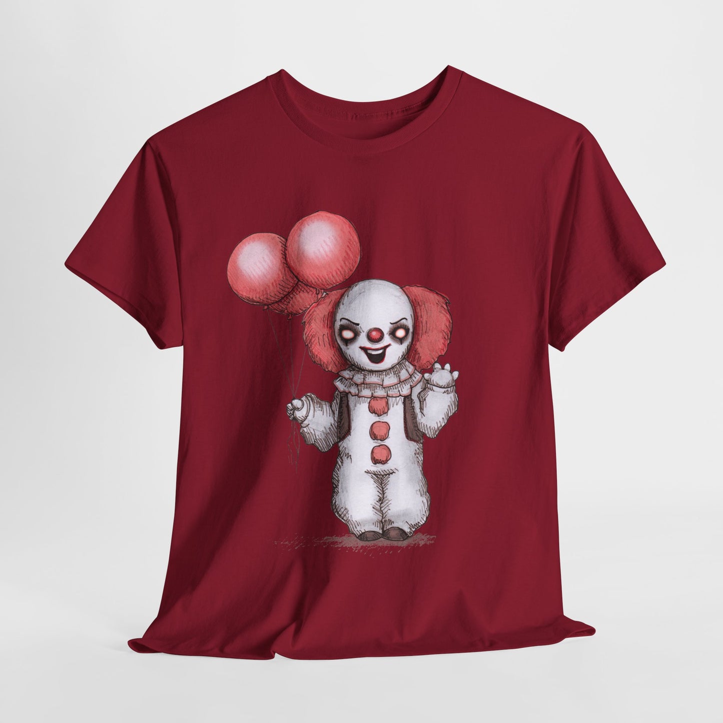 Plushie Clown Heavy Cotton Tee