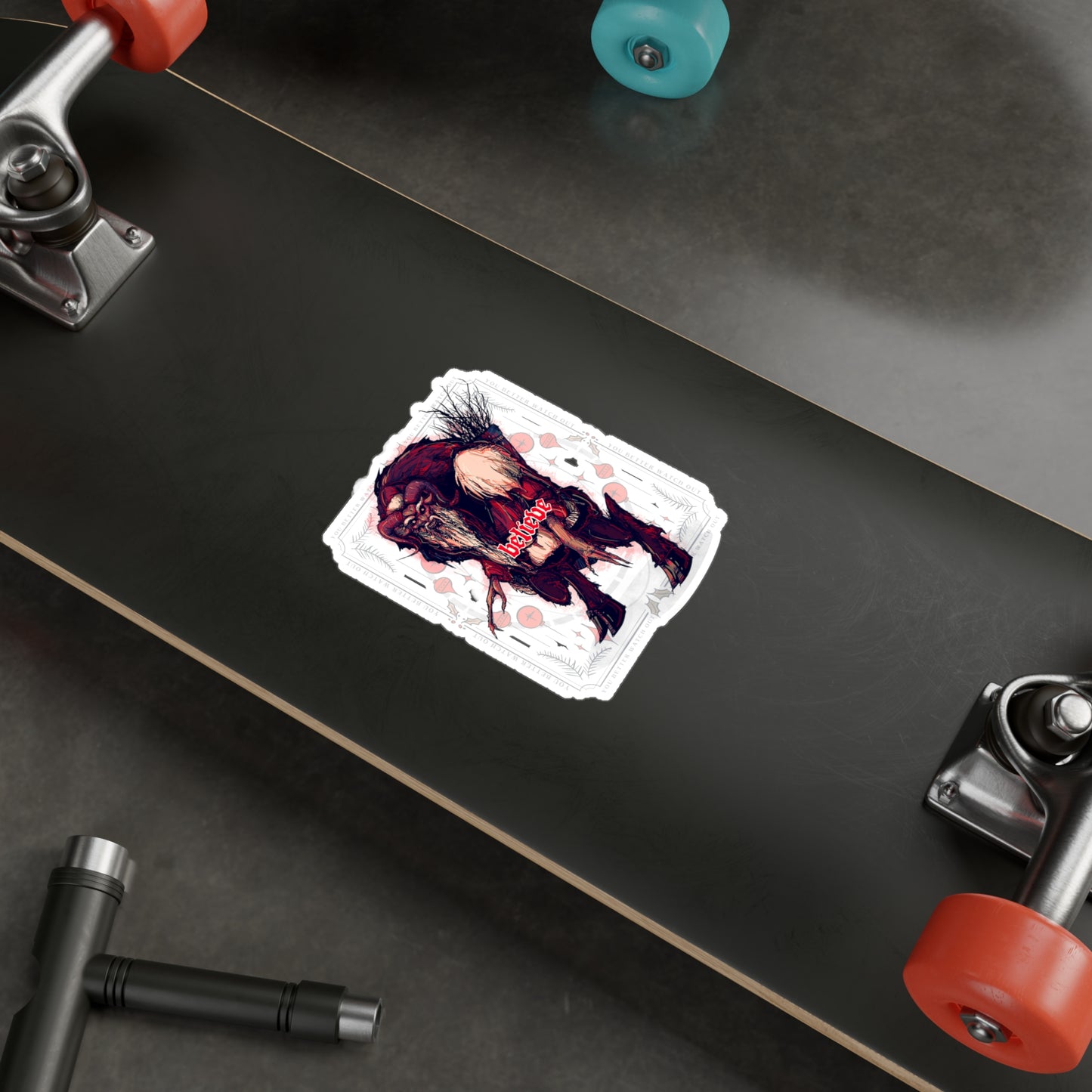 Believe Kiss-Cut Vinyl Decal
