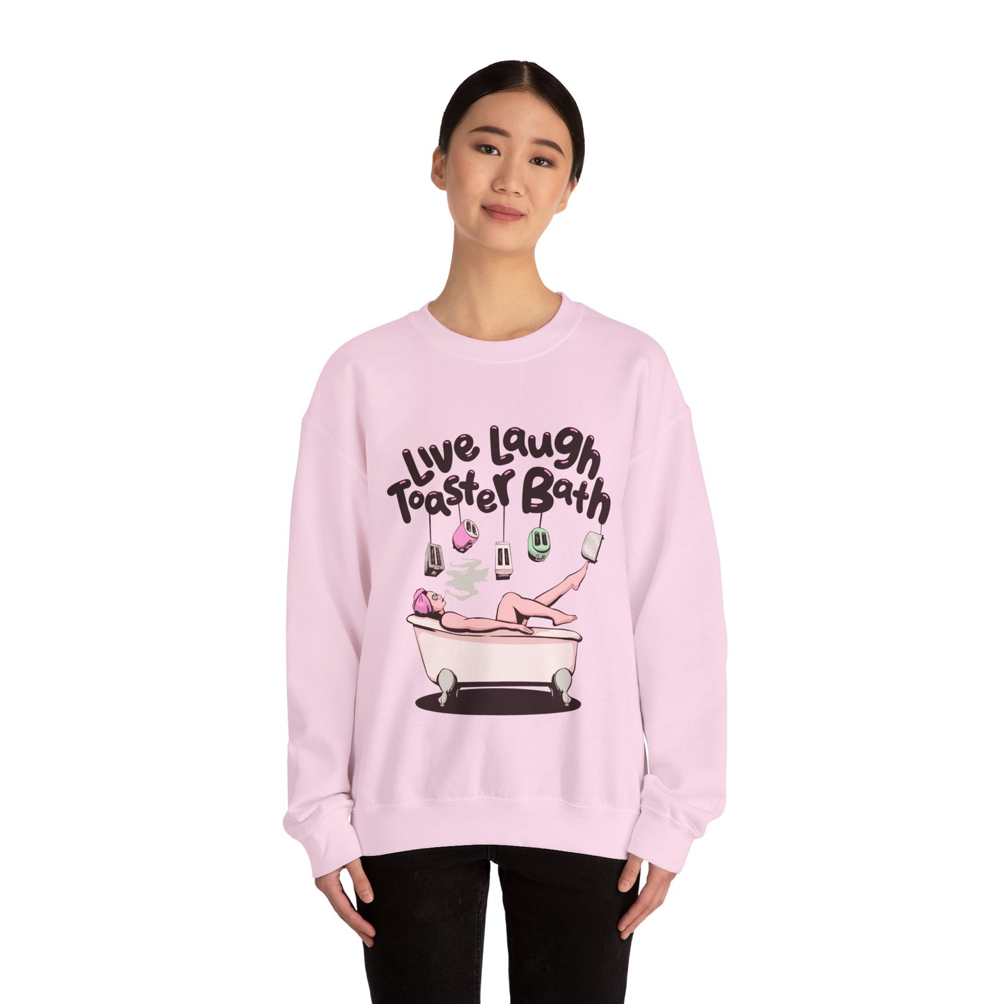 Toaster Bath Unisex Heavy Blend™ Crewneck Sweatshirt
