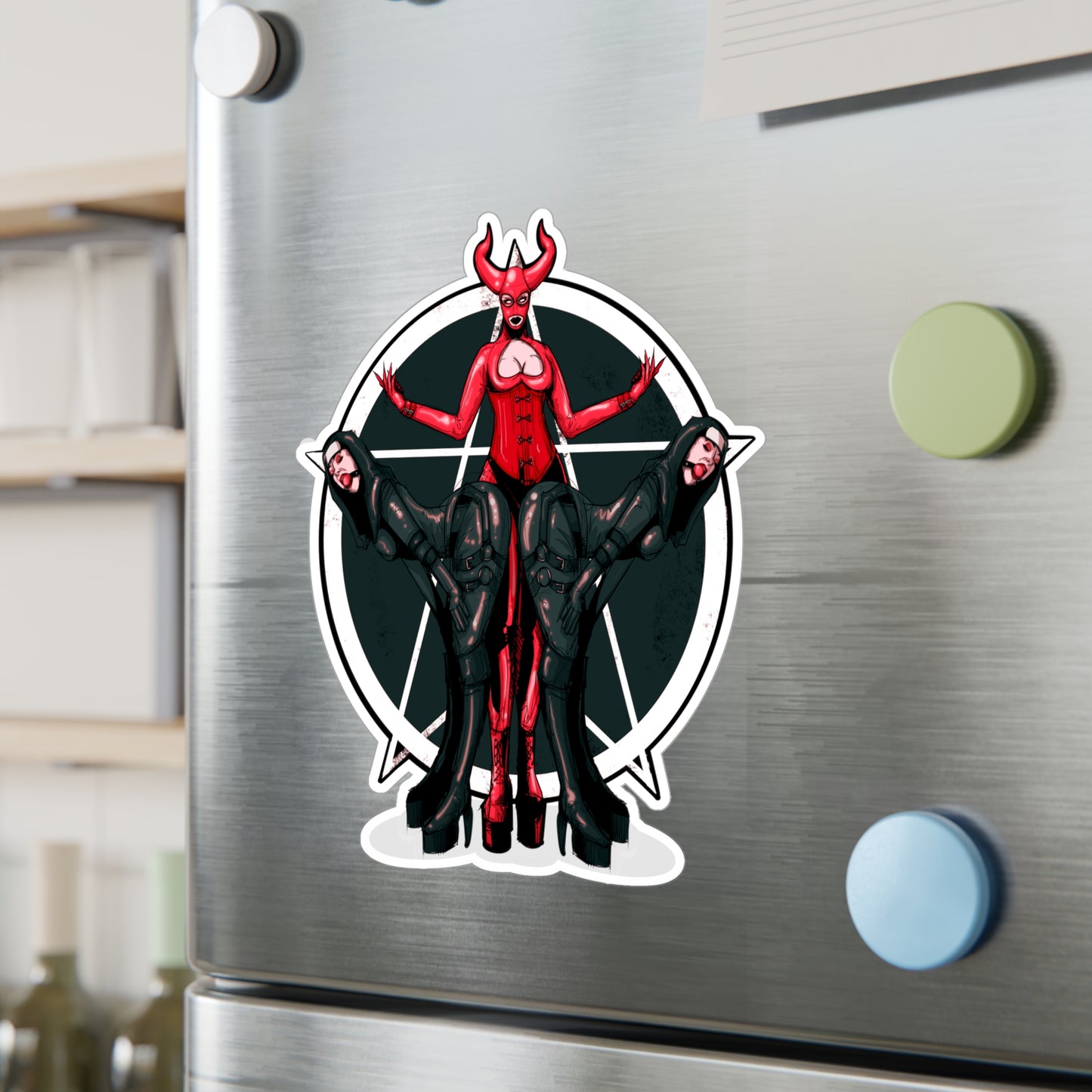 Latex Kiss-Cut Vinyl Decal