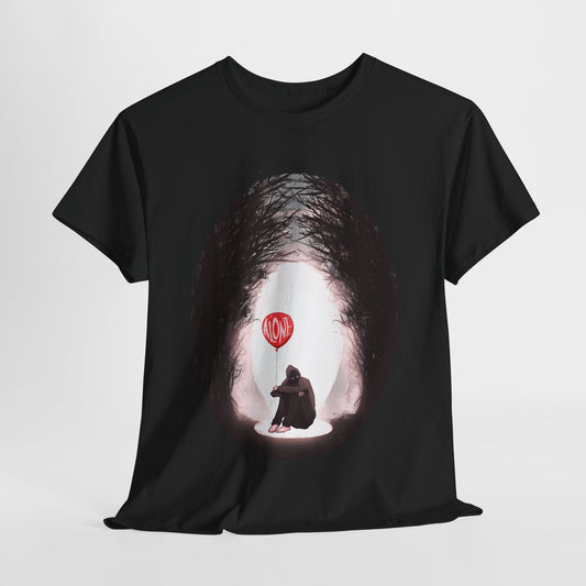 Forever Alone Unisex Heavy Cotton Tee