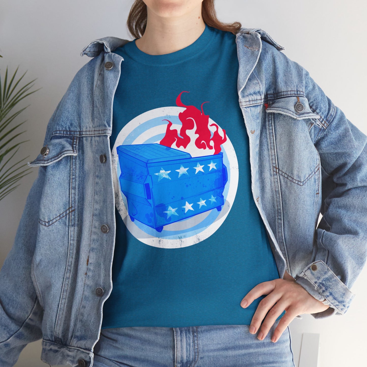 American Dumpster Firre Unisex Heavy Cotton Tee