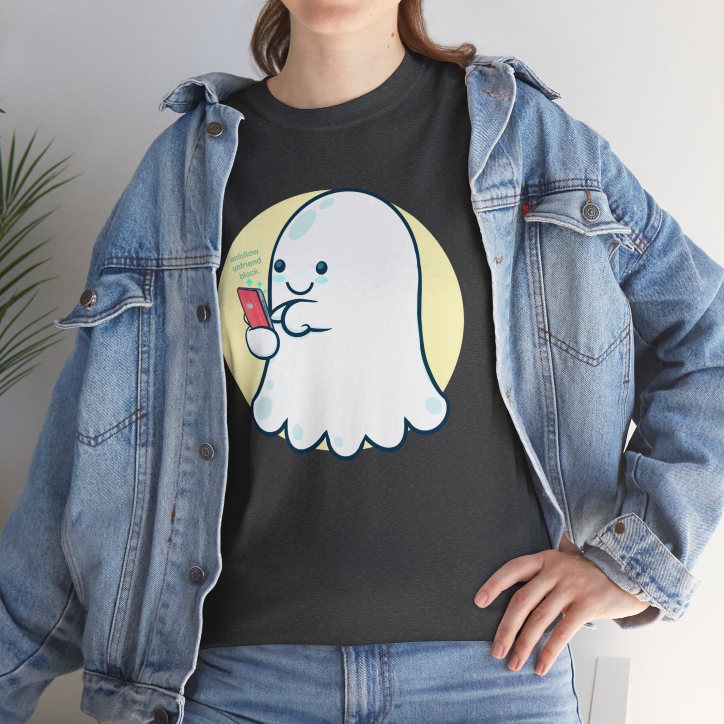 Ghosted Unisex Heavy Cotton Tee