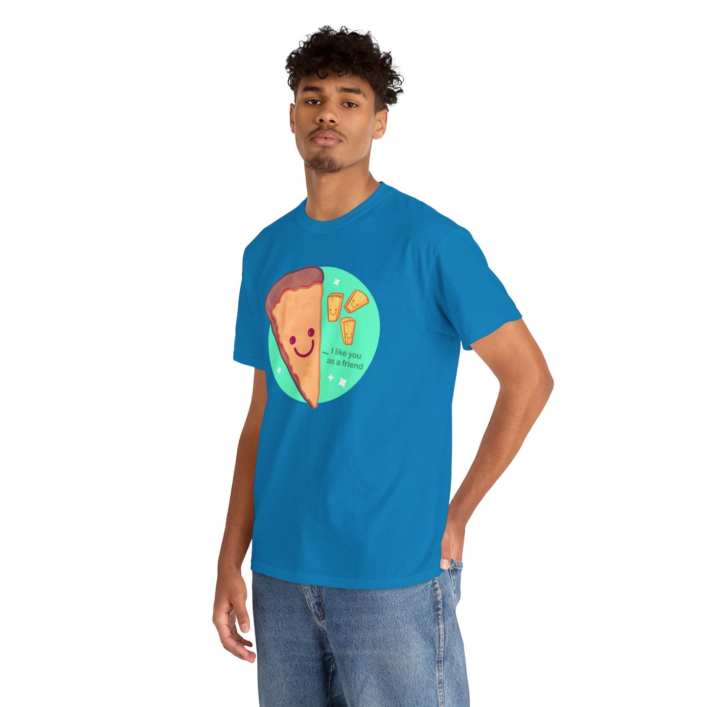 Just Friends Unisex Heavy Cotton Tee