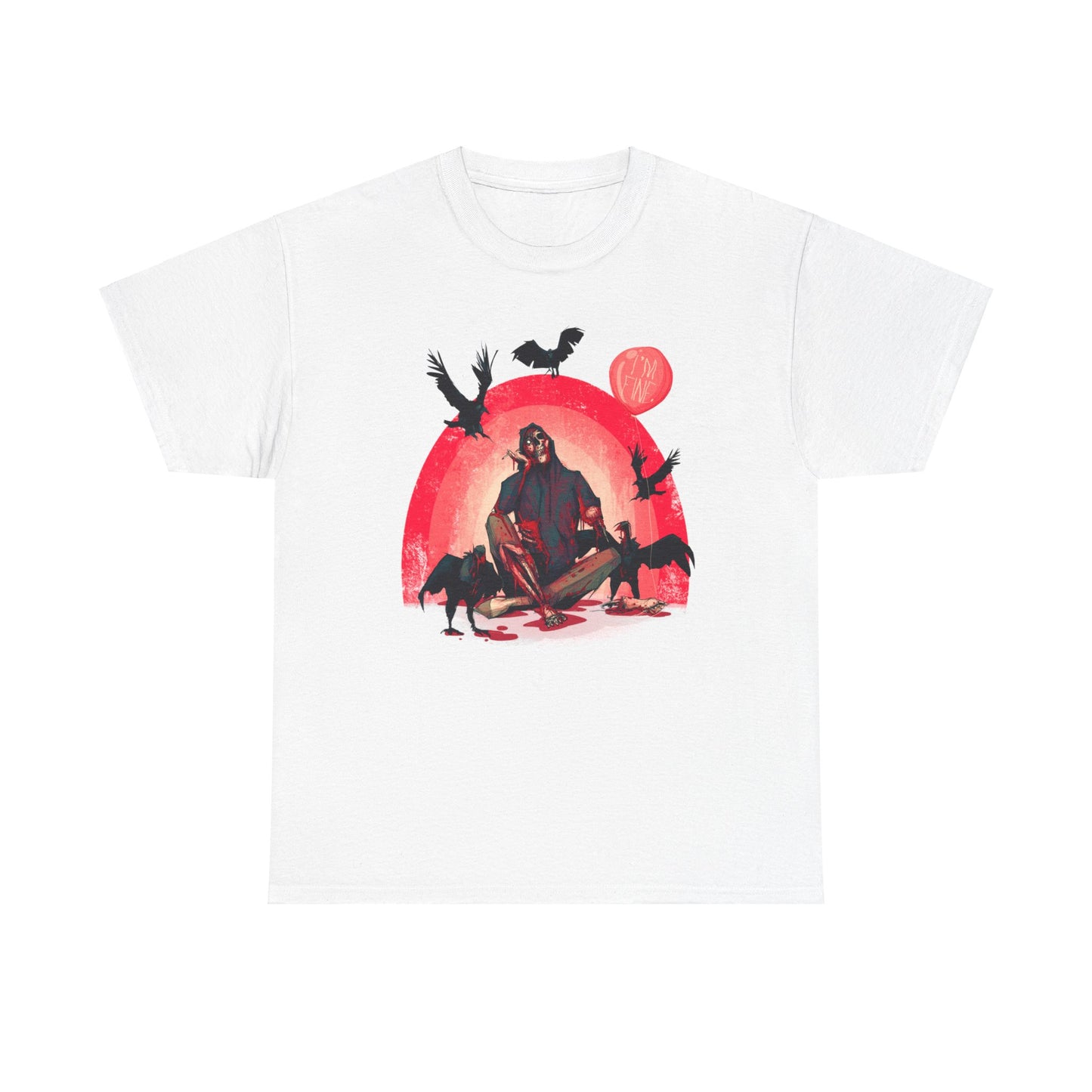 I'm Fine Unisex Heavy Cotton Tee