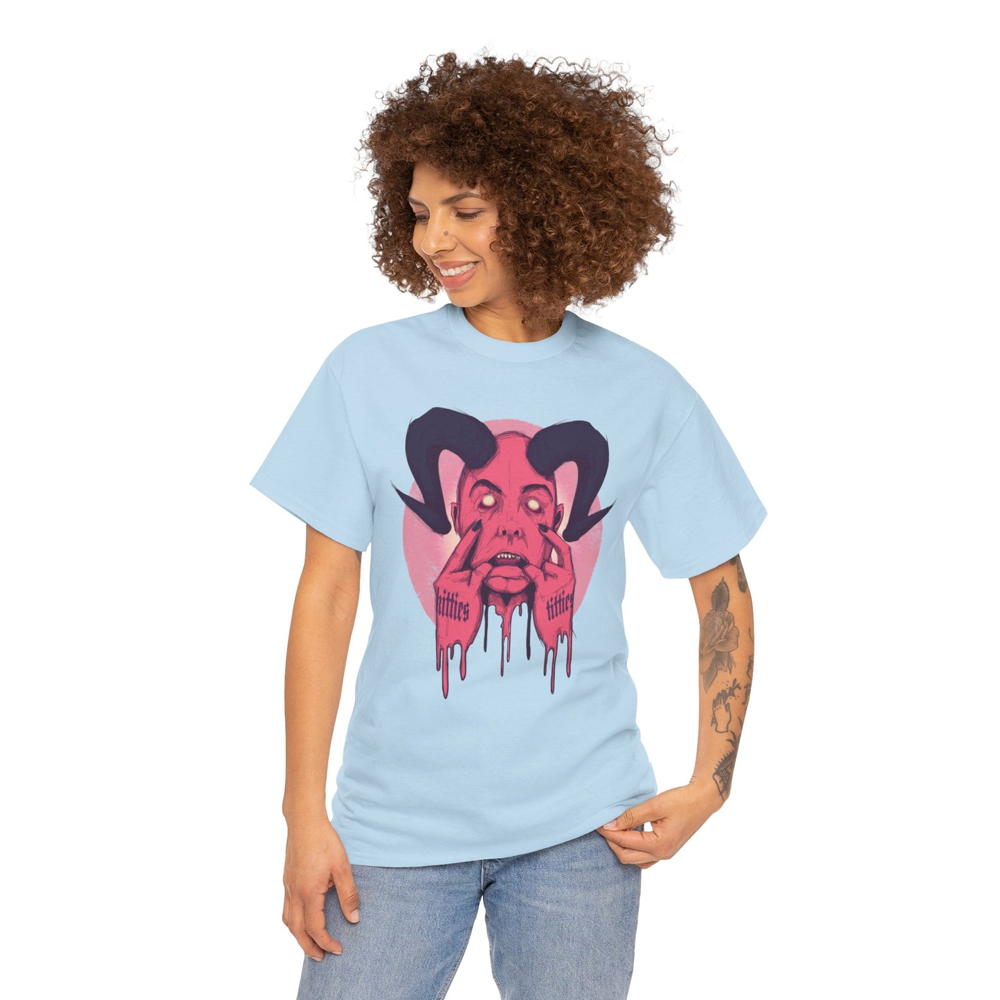 Kitties & Titties II Unisex Heavy Cotton Tee
