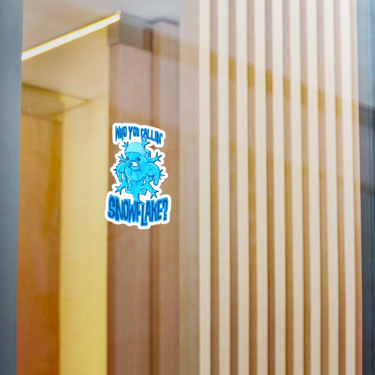Snowflake Kiss-Cut Vinyl Decal