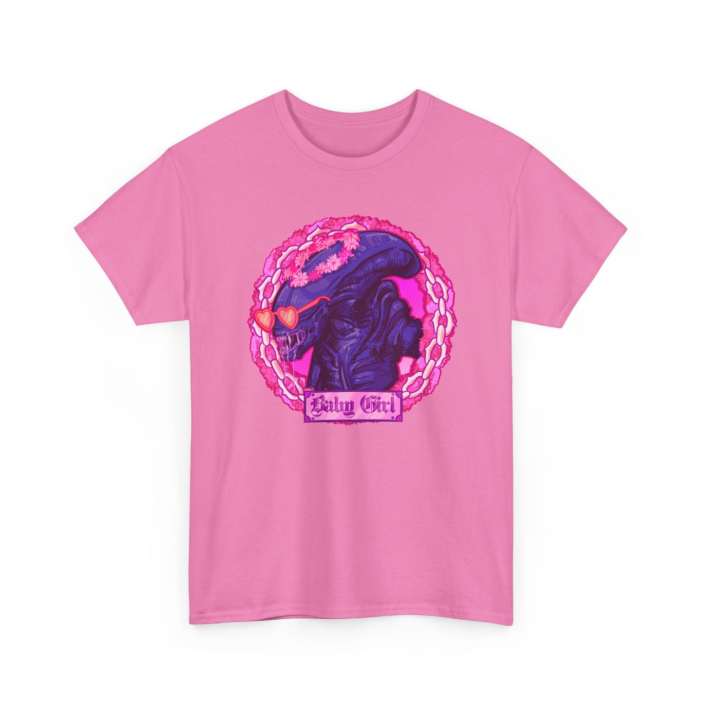 Space Girl Unisex Heavy Cotton Tee