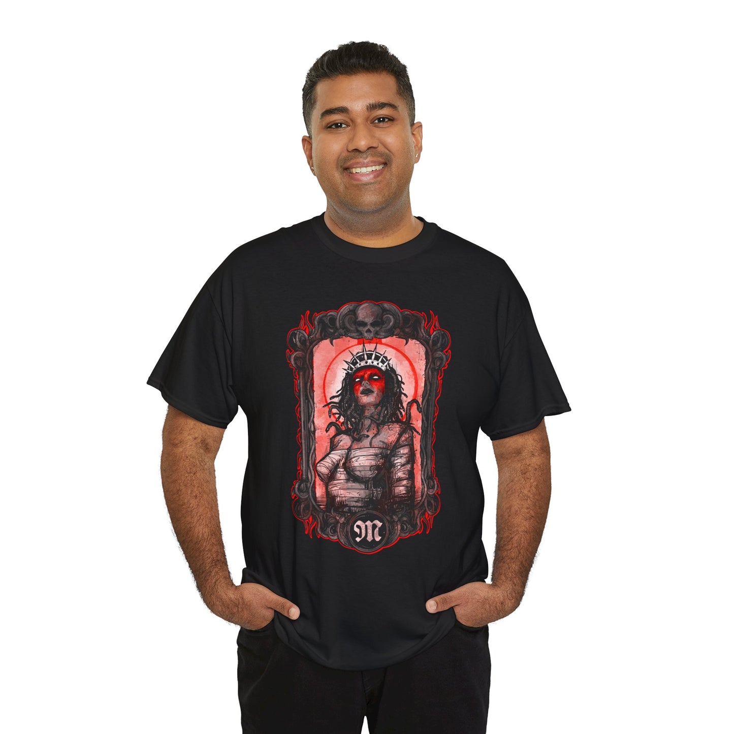 Queen Medusa Unisex Heavy Cotton Tee