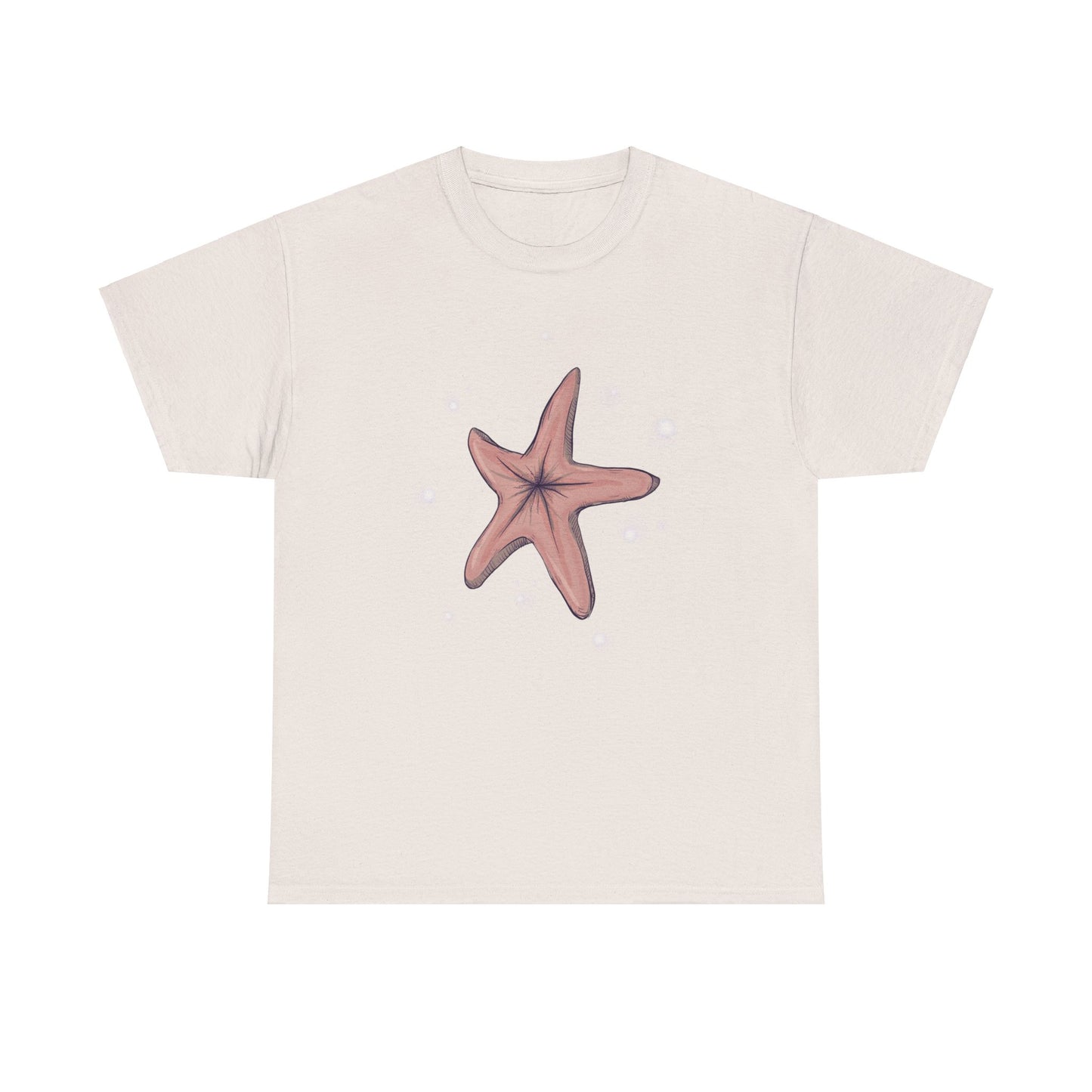 Chocolate Starfish Unisex Heavy Cotton Tee