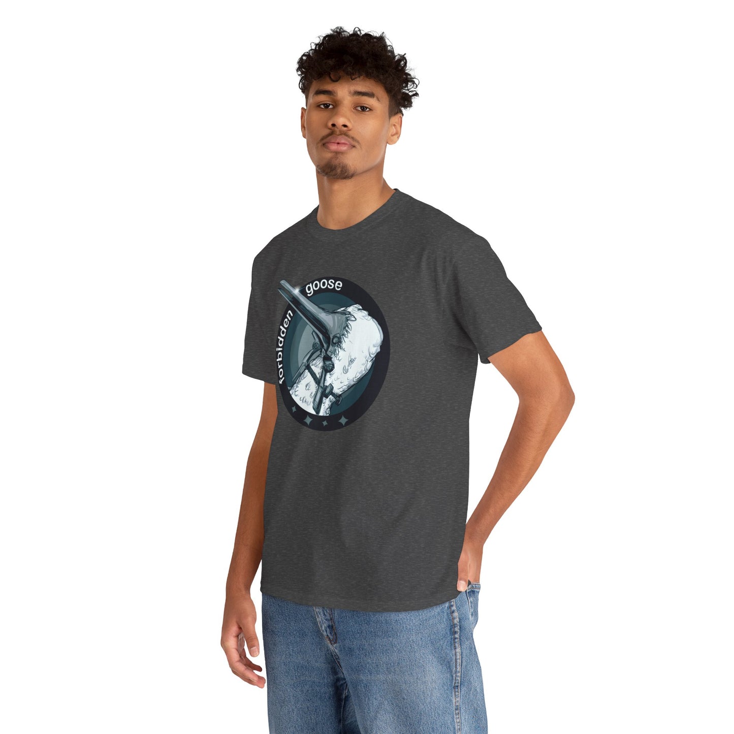 Forbidden Goose Unisex Heavy Cotton Tee