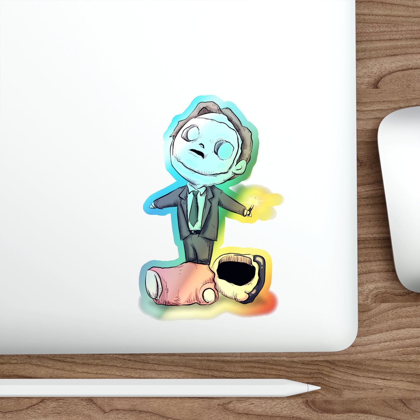 First Aid Fail Holographic Die-cut Stickers