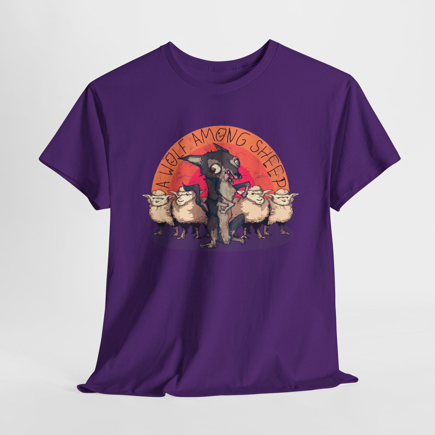 A Wolf Among Sheep Unisex Heavy Cotton Tee