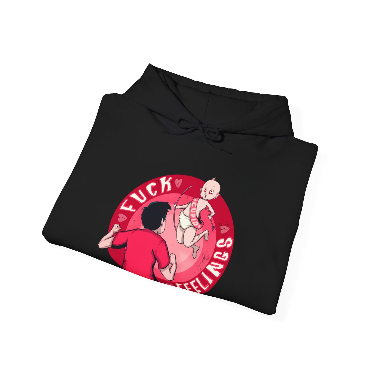 Fuck Feelings Unisex Heavy Blend Hooded Sweatshirt