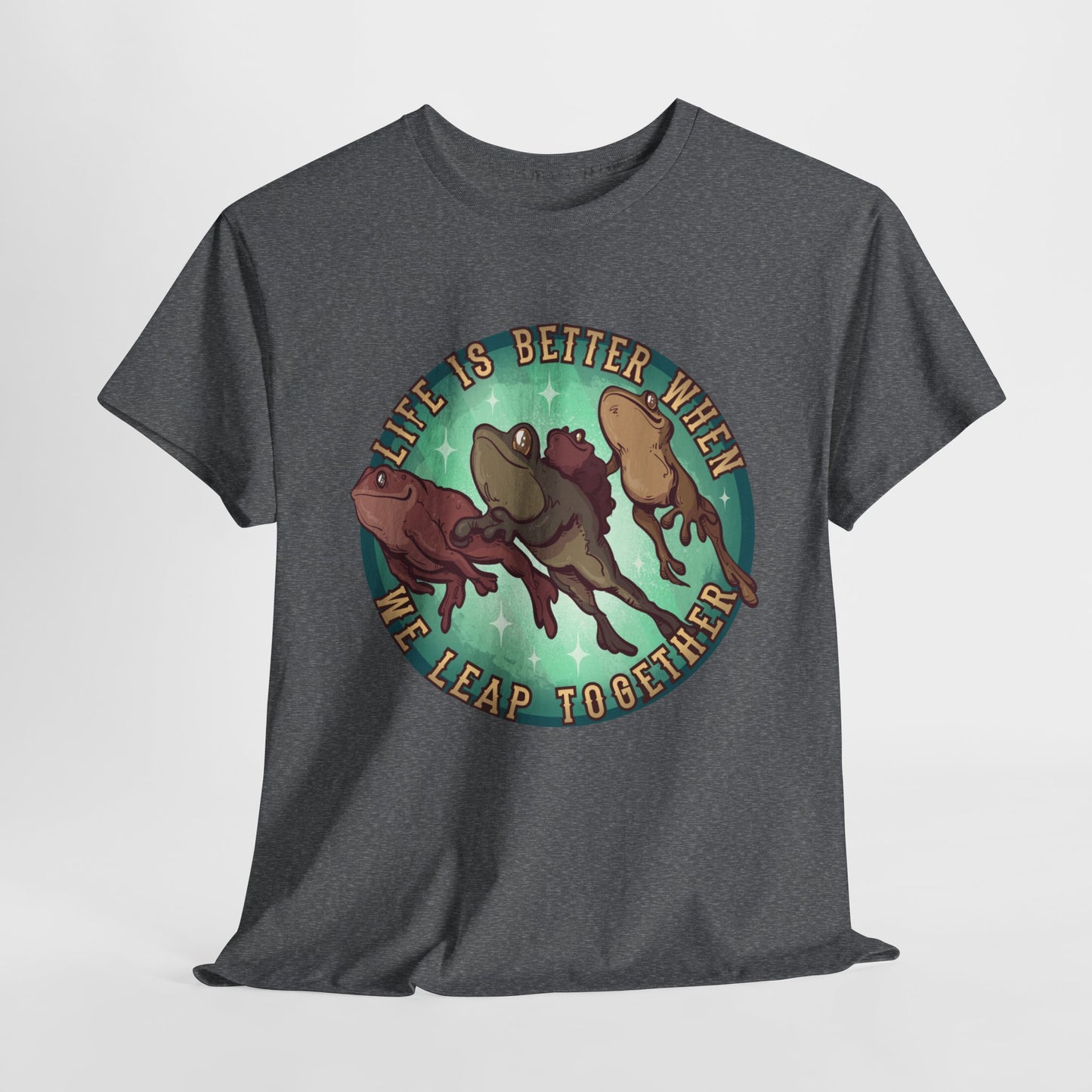 Life Is Better Unisex Heavy Cotton Tee