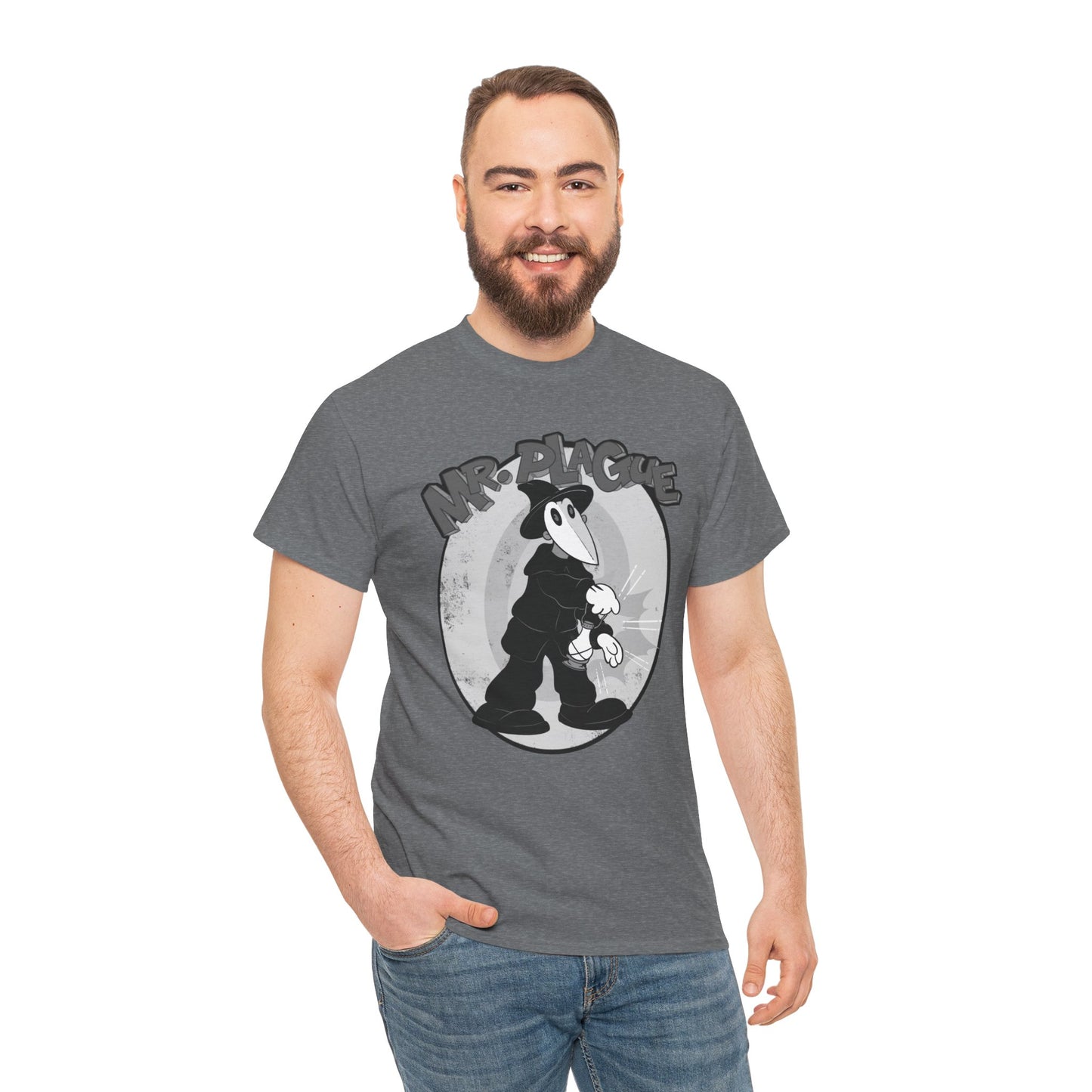 Mr. Plague Unisex Heavy Cotton Tee