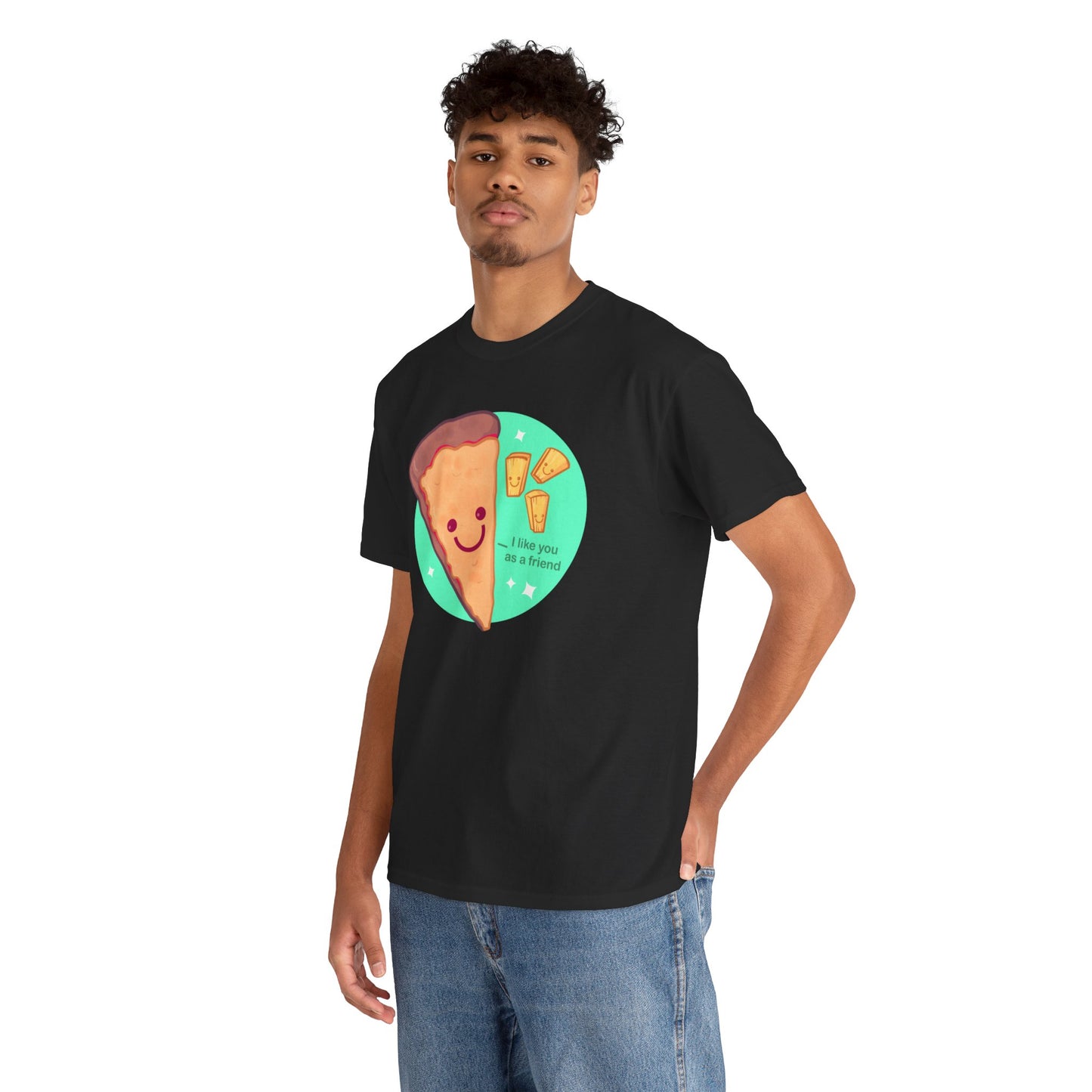 Just Friends Unisex Heavy Cotton Tee