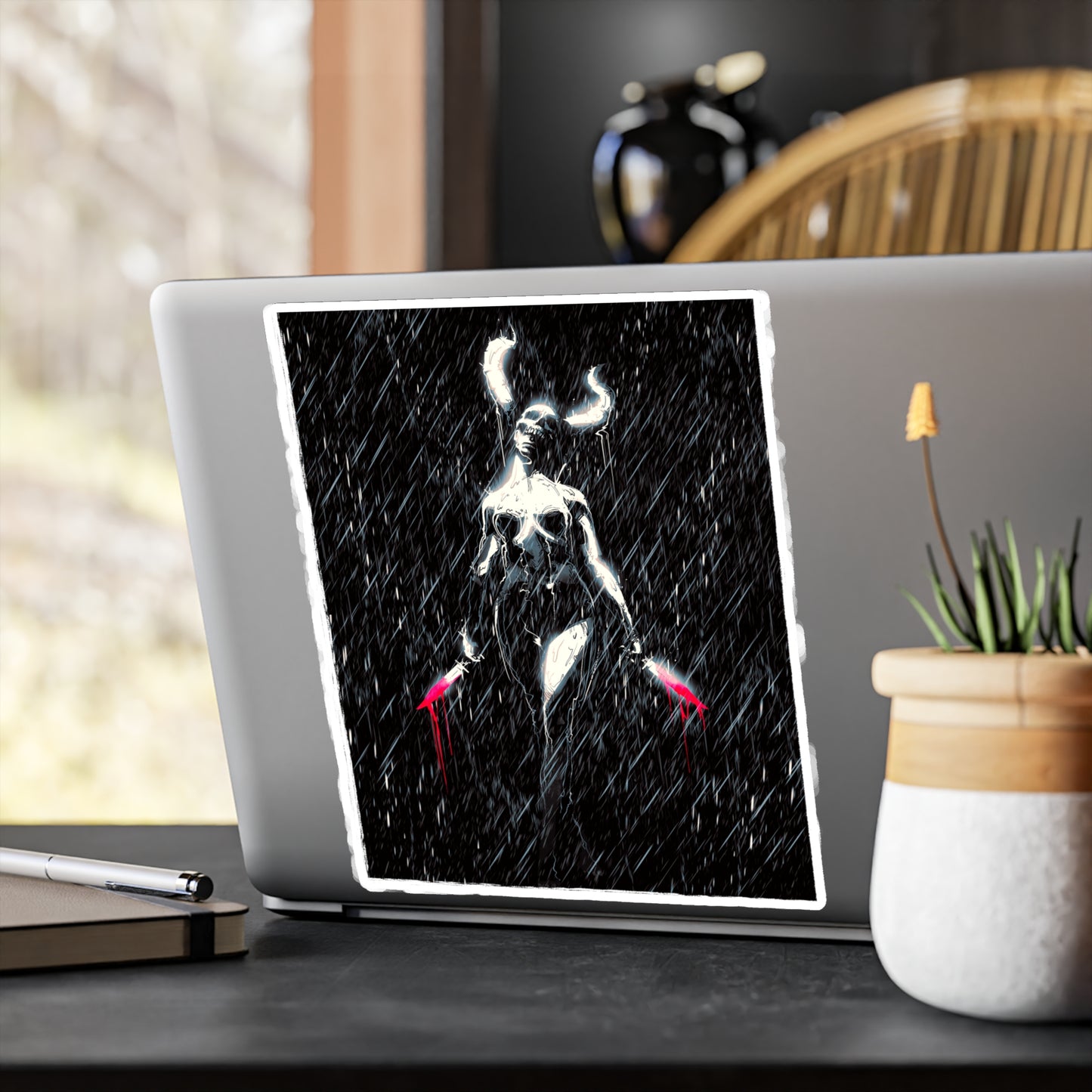 Her Revenge Kiss-Cut Vinyl Decal